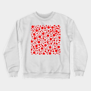 kusama yayoi inspired pattern Crewneck Sweatshirt